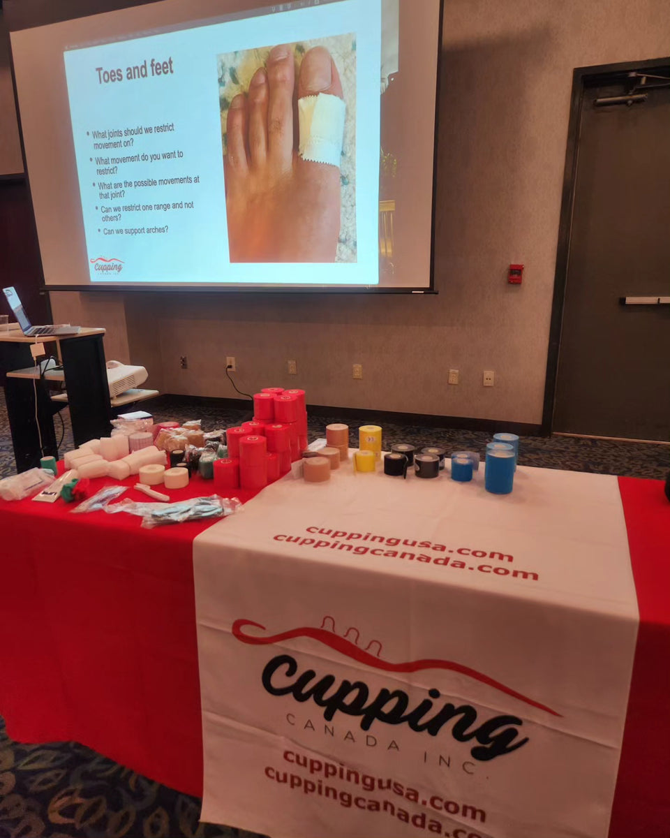 Live Online Taping Techniques for Manual Therapists Cupping Canada