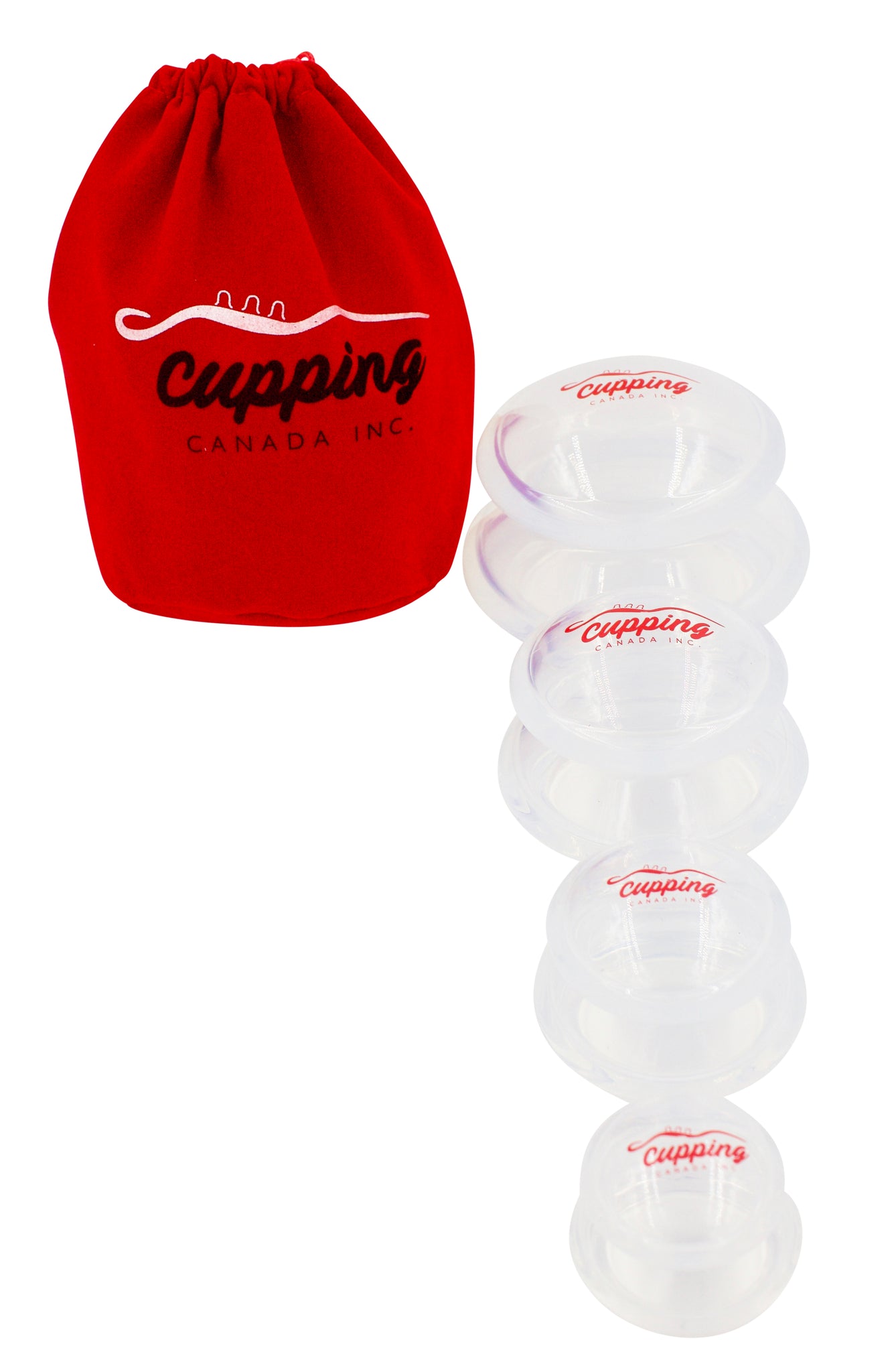 Soft/Dynamic Applications Silicone Cup Set (Single Set) – Cupping